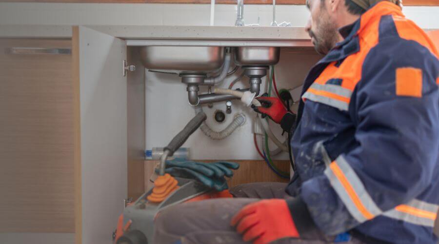 Residential Slab Leak Plumbing in Erhard, MN